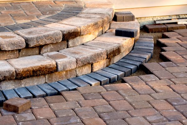 Cost of Patio Steps Installation in Michigan City