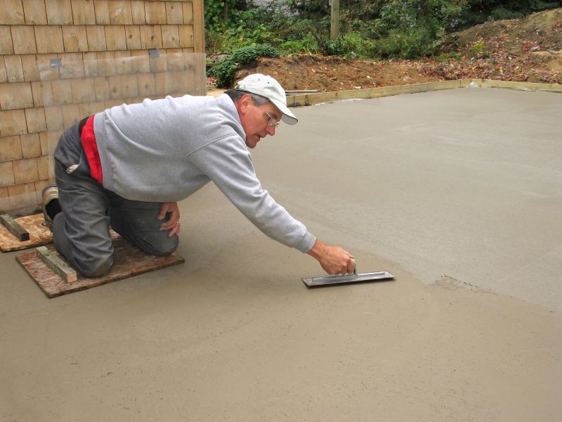 Concrete Slab Pouring